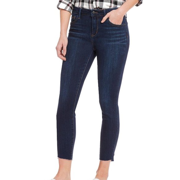 Sam Edelman The Kitten Skinny Jeans Raw 